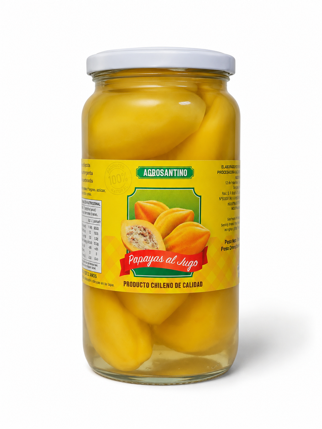 Papayas al Jugo
