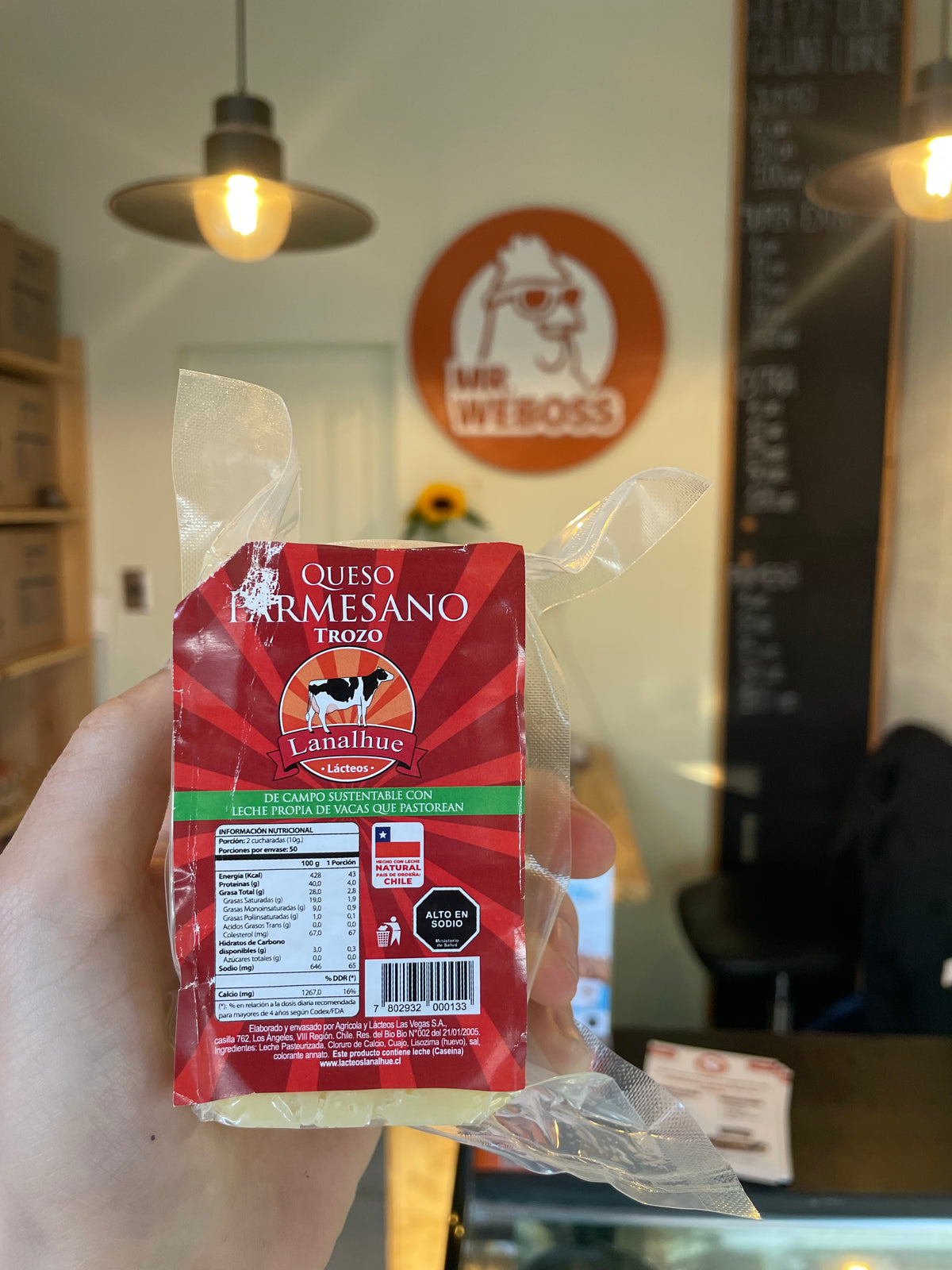 Queso Parmesano - Lanalhue - 300 g