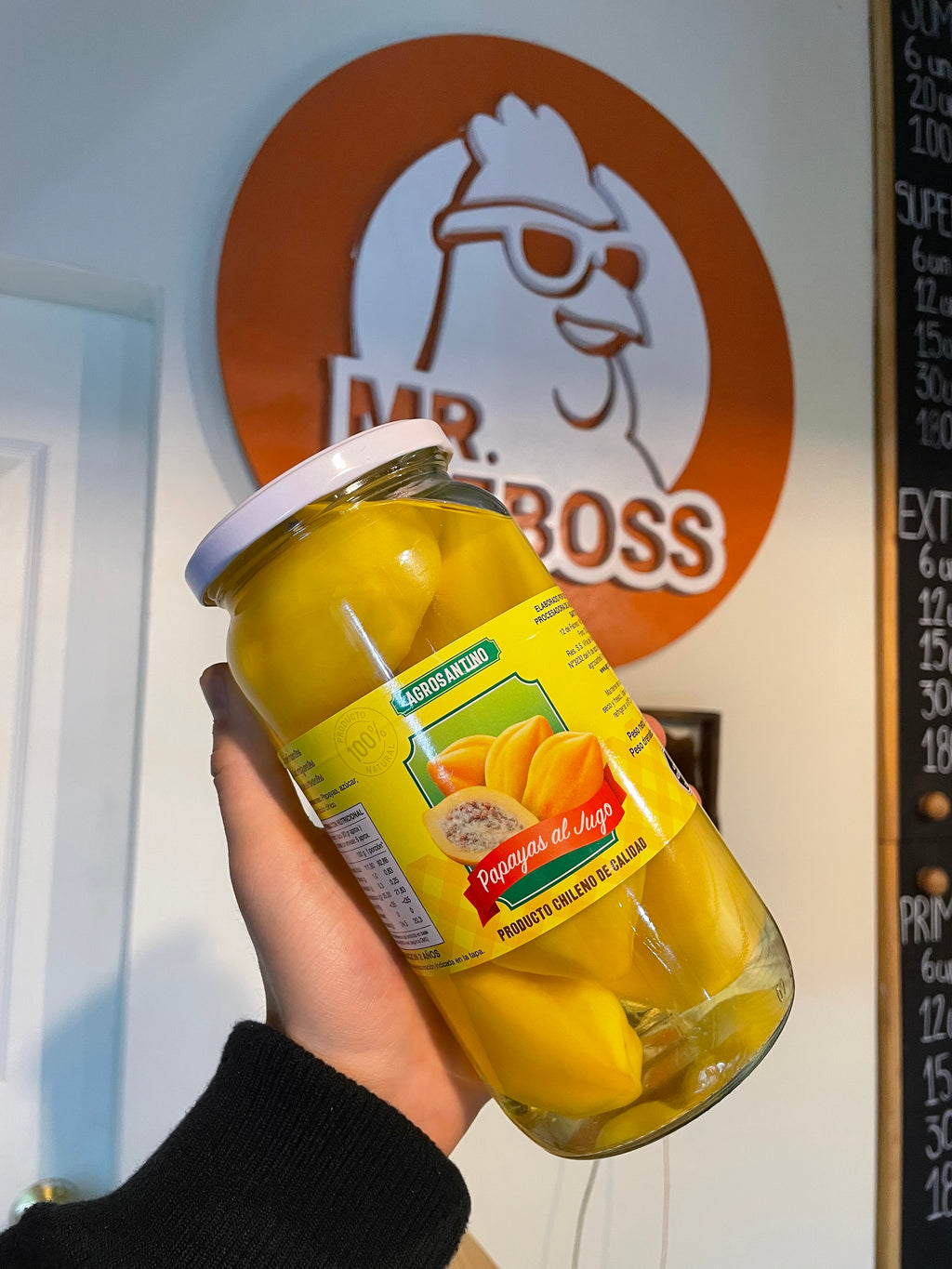 Papayas al Jugo