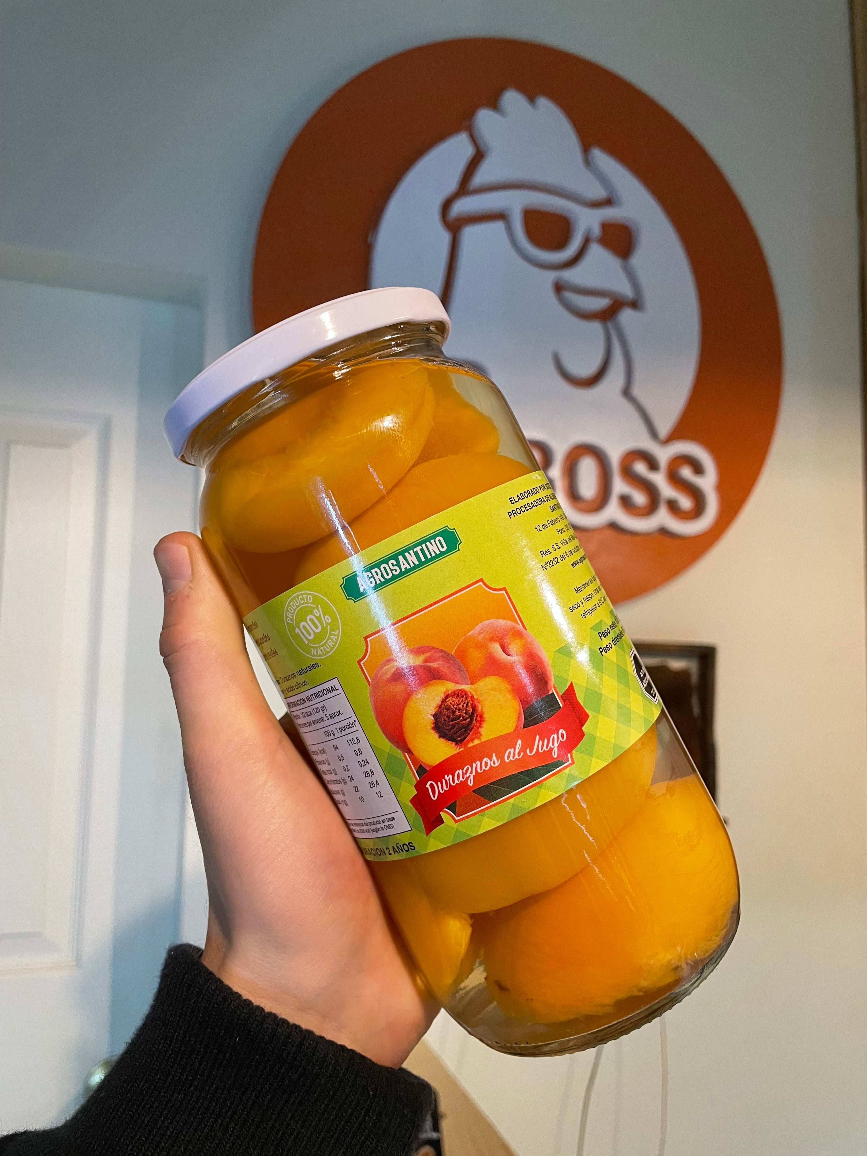 Duraznos al jugo Artesanales
