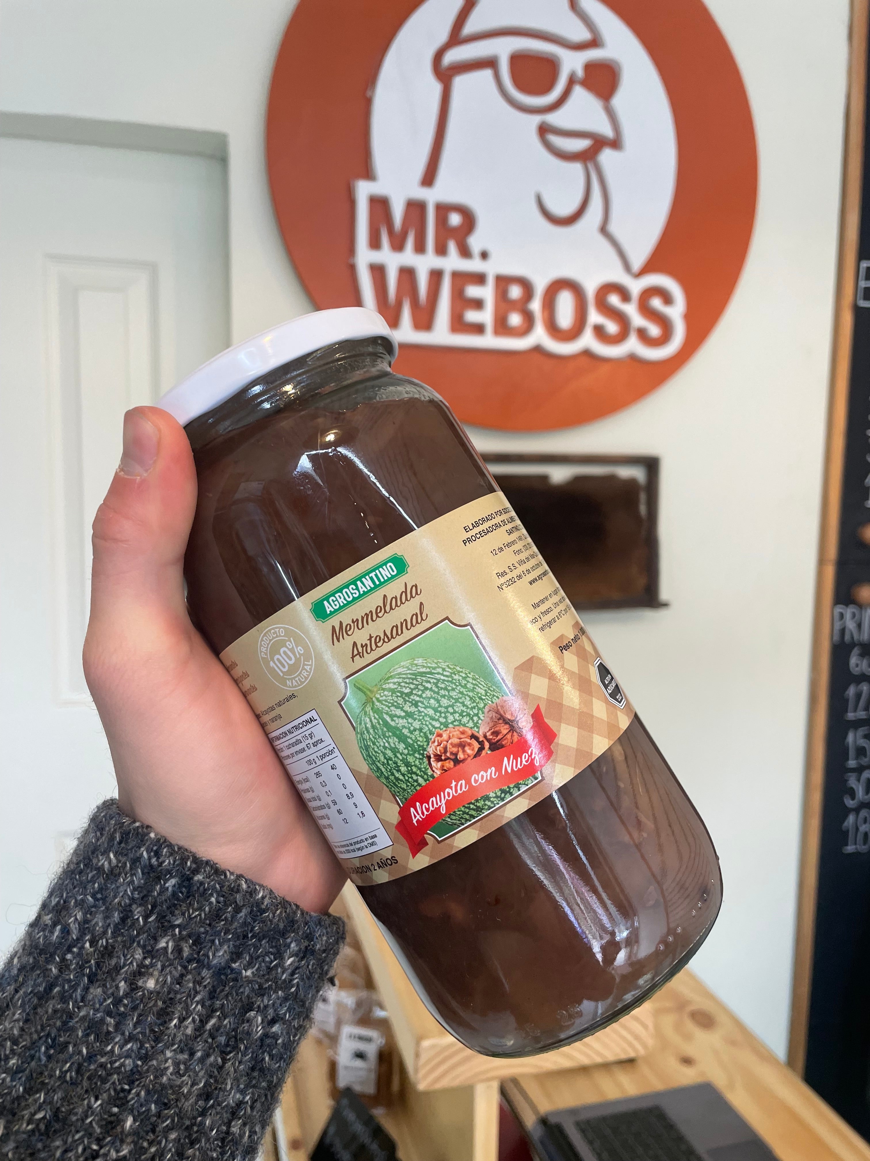 Mermelada Artesanal 100% Natural  (1/2 kg)