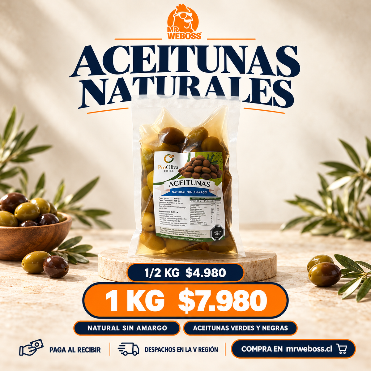Aceituna natural