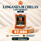 Chorizo de Chillán Ahumado con Merkén (Longaniza)