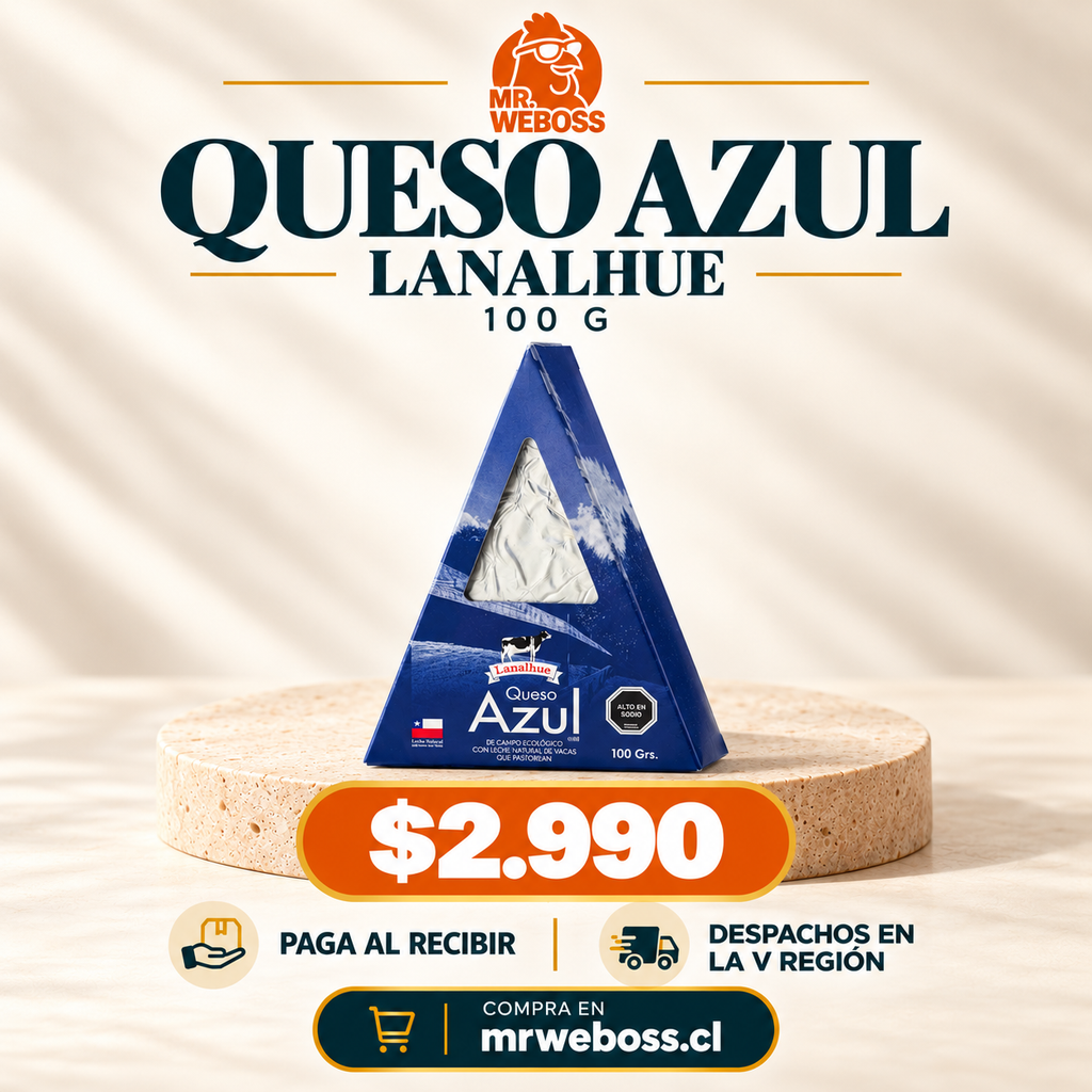 Queso Azul - Lanalhue - 100 g