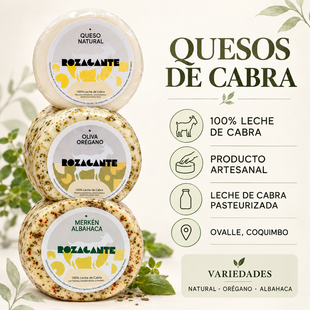 Queso de cabra con especias