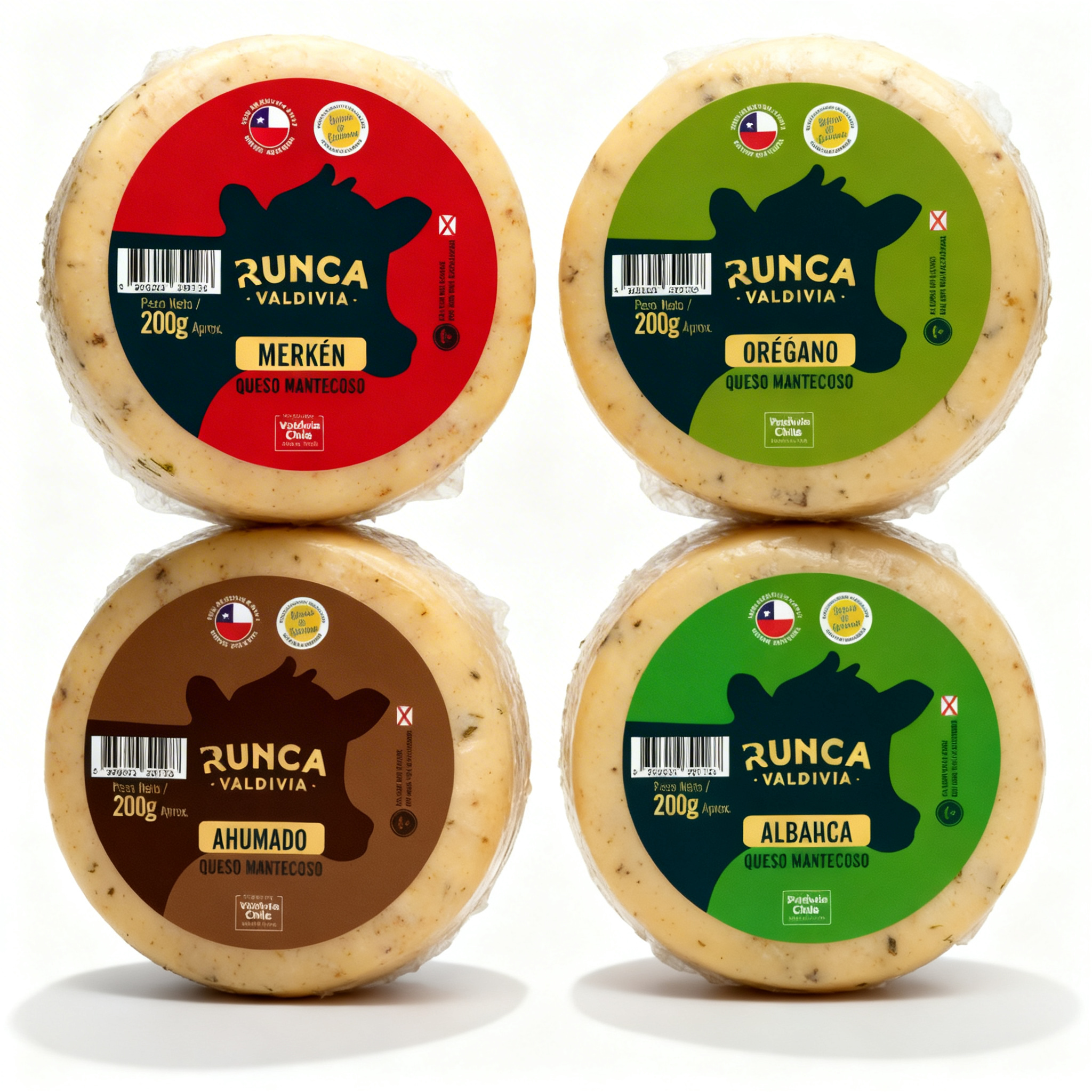 Pack 3 quesos sabores