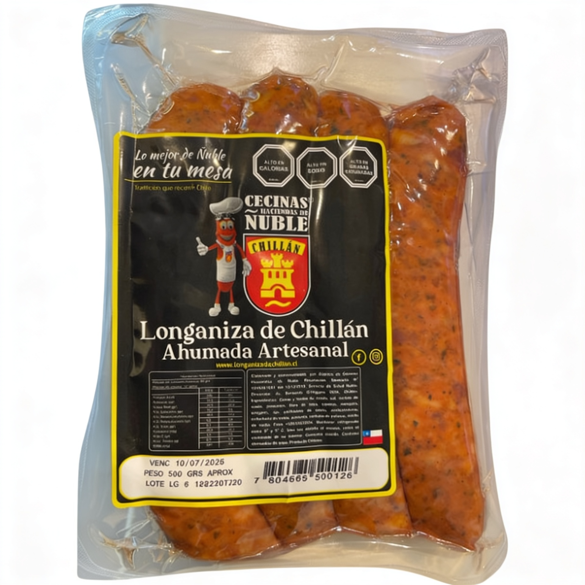 Longaniza de Chillan / Ahumada