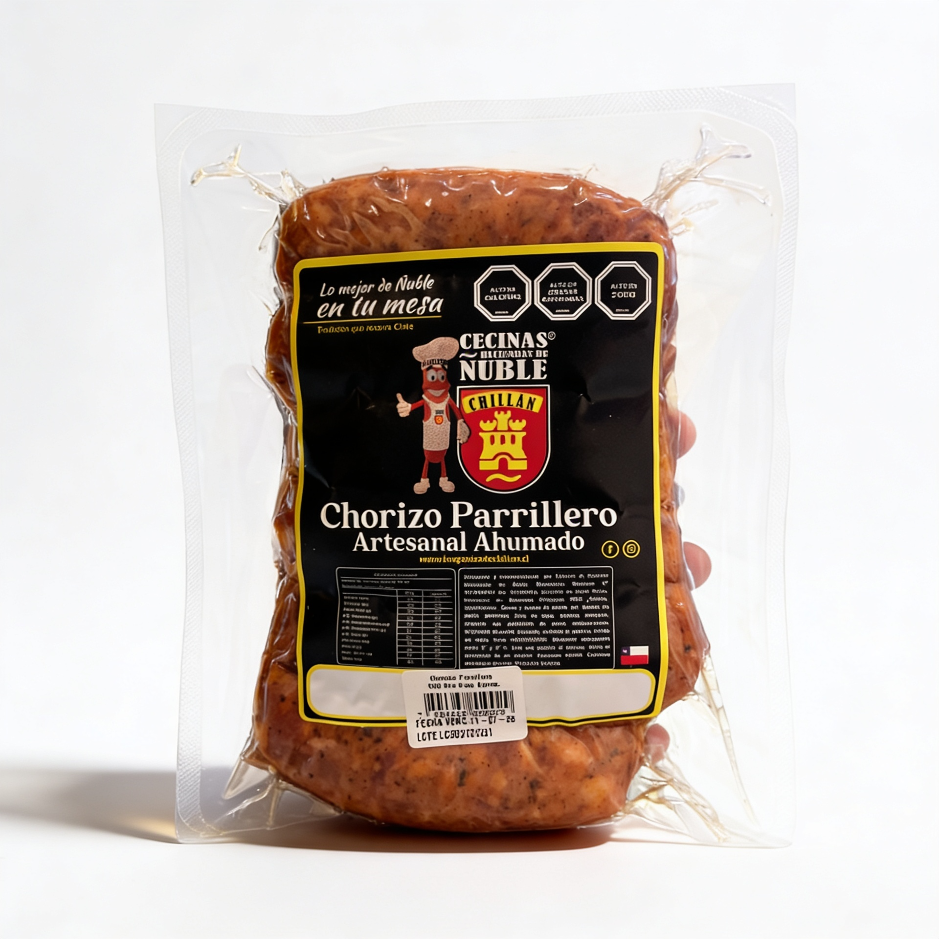 Chorizo Parrillero Artesanal Ahumado